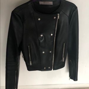 Zara Faux Leather Jacket
